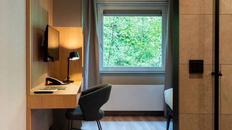 Eenpersoonskamer - Hotel Kontakt der Kontinenten