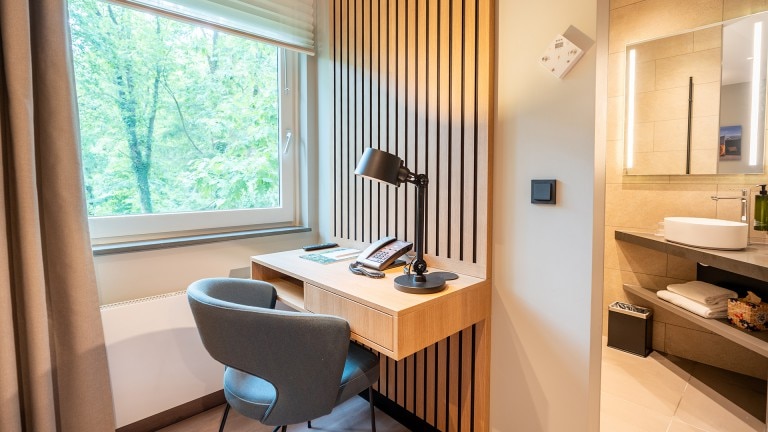 Eenpersoonskamer - Hotel Kontakt der Kontinenten