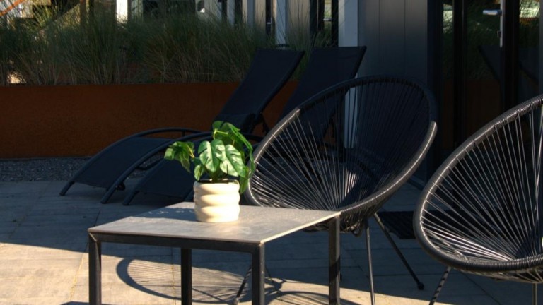 Standaard kamer achterzijde - Hotel Biesbosch