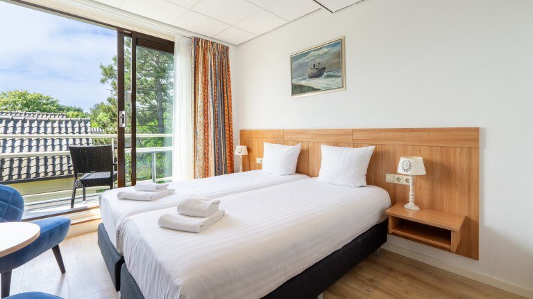 Tuinzicht kamer - Hotel De Dennen