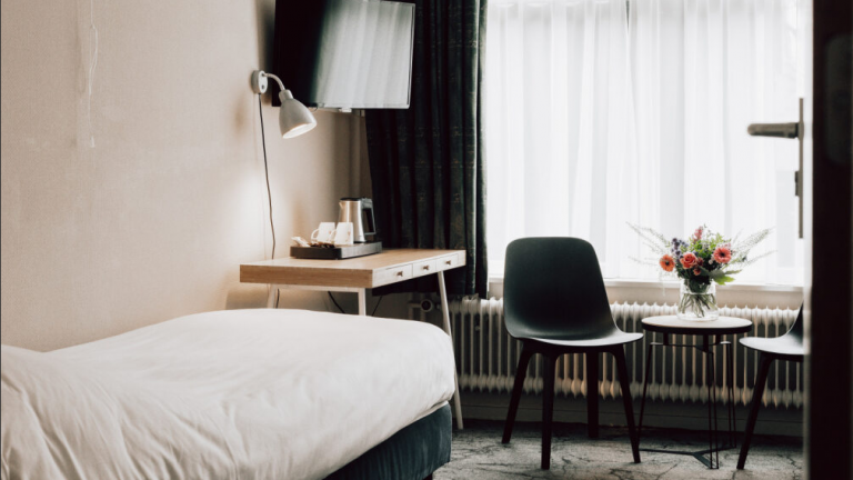 Eenpersoonskamer - Landhotel de Hoofdige Boer