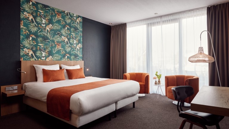 Superior king kamer - Van der Valk Hotel Breukelen