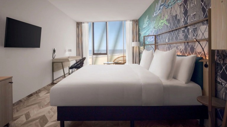 Sea View Double kamer - Inntel Hotels Den Haag Marina Beach