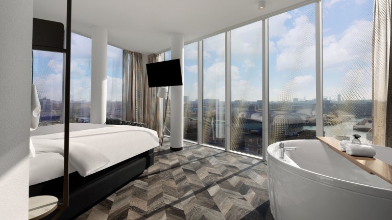 Wellness sea view kamer - Inntel Hotels Den Haag Marina Beach