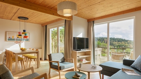 Woonkamer - Center Parcs Bostalsee Woonkamer - Center Parcs Bostalsee