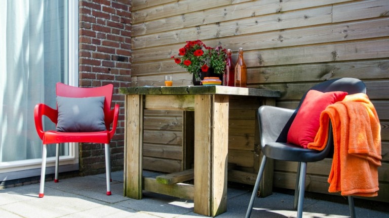 Luxe twin kamer met terras - Bed and Breakfast Pension Perruque