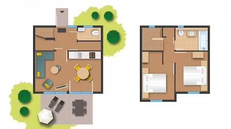 Plattegrond - Center Parcs Bostalsee Plattegrond - Center Parcs Bostalsee