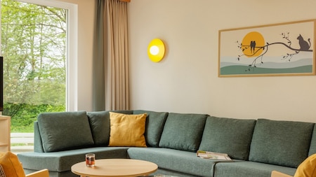 Woonkamer - Center Parcs Bostalsee Woonkamer - Center Parcs Bostalsee