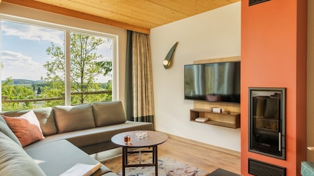 Woonkamer - Center Parcs Bostalsee Woonkamer - Center Parcs Bostalsee