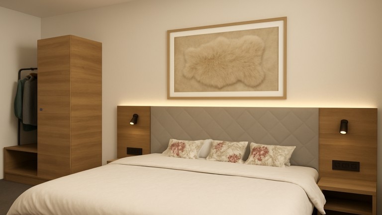 Tweepersoonskamer met 1 extra bed - Thermenhotel Krone