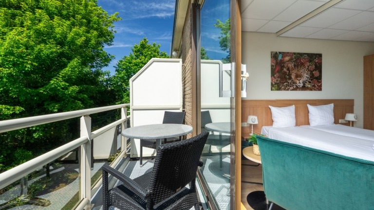 Tuinzicht kamer - Hotel de Dennen