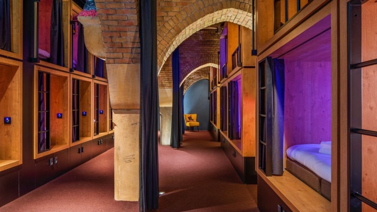 Sleeping pod double - Bunk Hotel Amsterdam