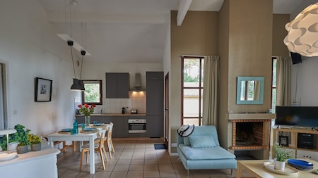 Woonkamer - Résidence Château de Salles