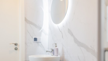 Badkamer - Gastenverblijf De Lindevallei