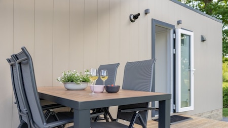 Terras - Gastenverblijf De Lindevallei