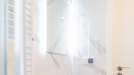 Badkamer - Gastenverblijf De Lindevallei