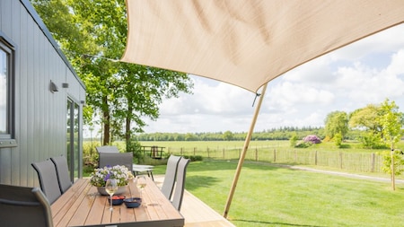 Terras - Gastenverblijf De Lindevallei