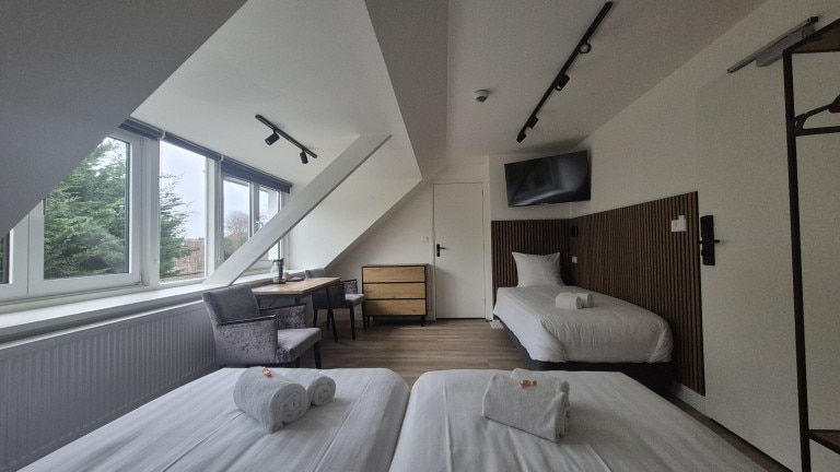 Driepersoonskamer - Hotel Den Burg