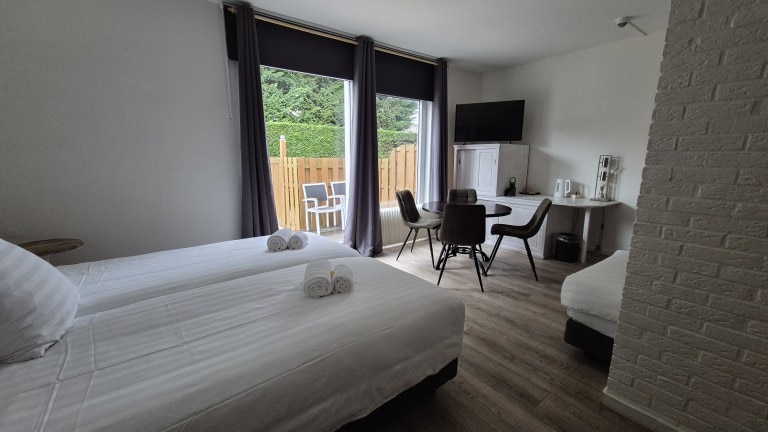 Familiekamer met terras - Hotel Den Burg