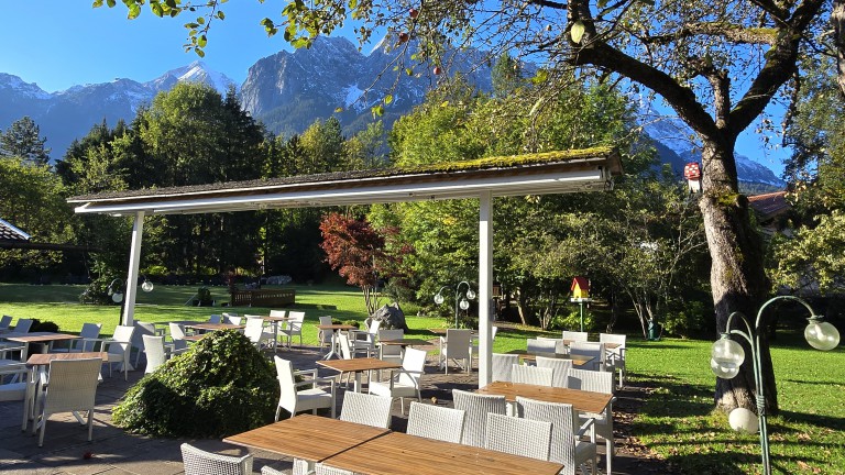 Terras - Hotel Alpenhof