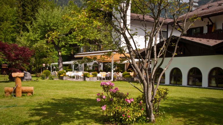 Tuin - Hotel Alpenhof