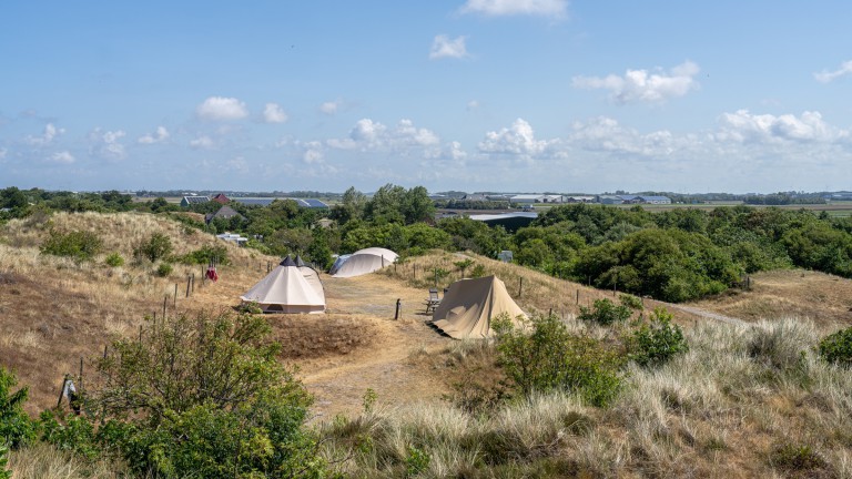 Ligging - Duincamping De Lepelaar