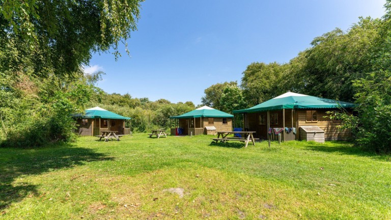 Kampeerbungalows - Duincamping De Lepelaar