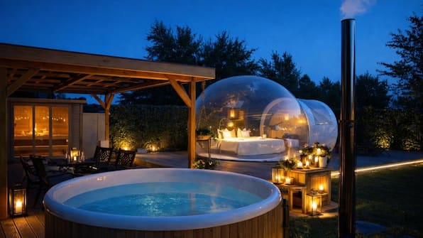 Bubble tent - Hotel Schloss Krugsdorf Bubble tent - Hotel Schloss Krugsdorf