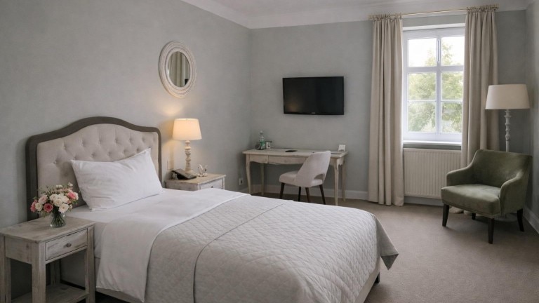 Economy kamer - Schloss Krugsdorf Hotel