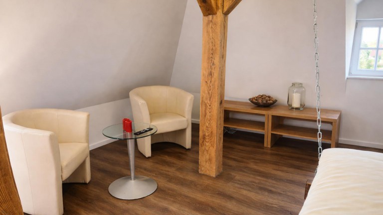 Standaardkamer met zwevend bed - Schloss Krugsdorf Hotel