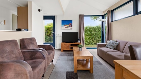 Woonkamer - Vakantiepark Hof van Zeeland