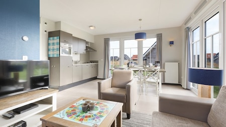 Woonkamer - Dormio Strand Resort Nieuwvliet-Bad