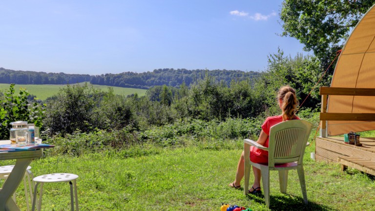Uitzicht - Camping Floreal La Colline