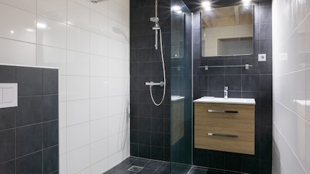 Badkamer - Dormio Waterpark Langelille