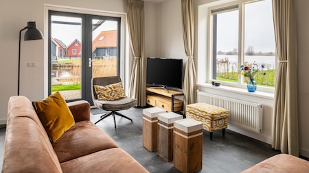 Woonkamer - Dormio Waterpark Langelille