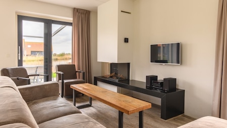 Woonkamer - Dormio Waterpark Langelille