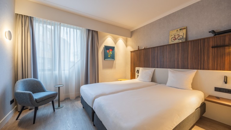 Standaard twin kamer - Postillion Hotel Utrecht Bunnik