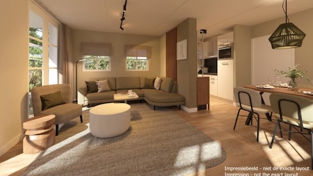 Woonkamer - Center Parcs Parc Sandur