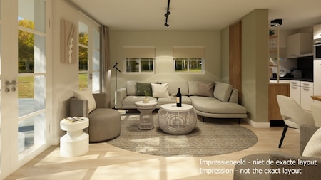 Woonkamer - Center Parcs Parc Sandur