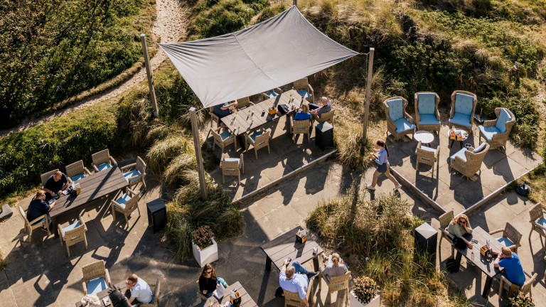 Terras - Grand Hotel Opduin