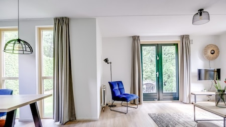 Woonkamer - Vakantiepark 't Broeckhuys Woonkamer - Vakantiepark 't Broeckhuys