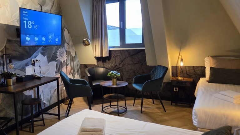 Driepersoonskamer - Hotel 't Trefpunt