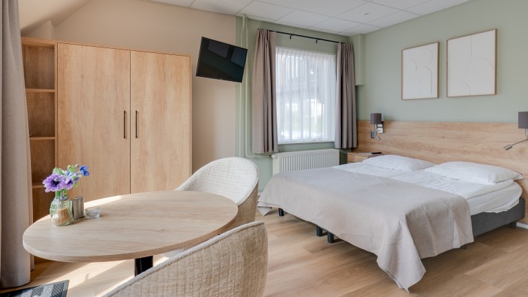 Studio met balkon - Appartementen Parkzicht