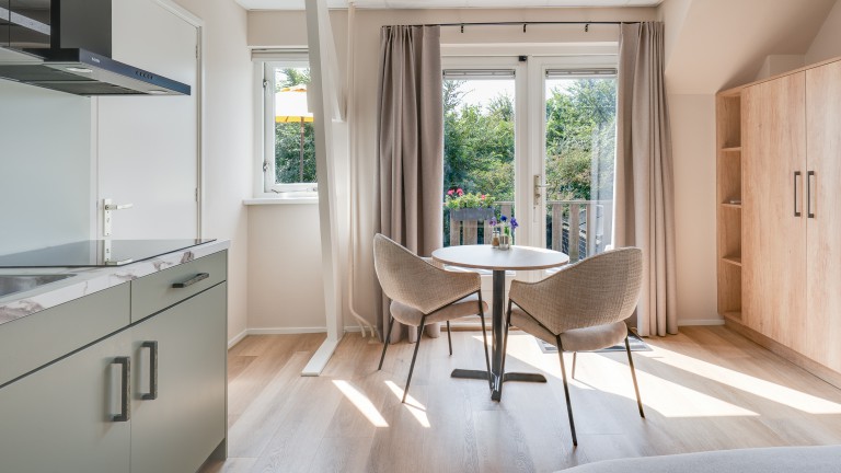 Studio met balkon - Appartementen Parkzicht