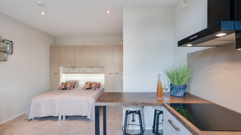 Studio begane grond - Appartementen Parkzicht