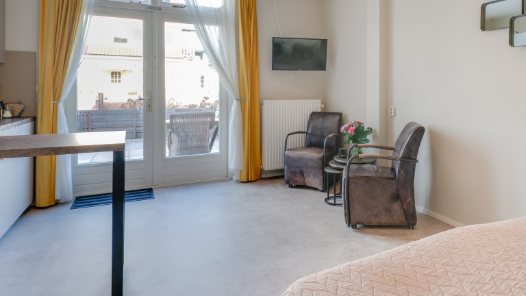 Studio begane grond - Appartementen Parkzicht