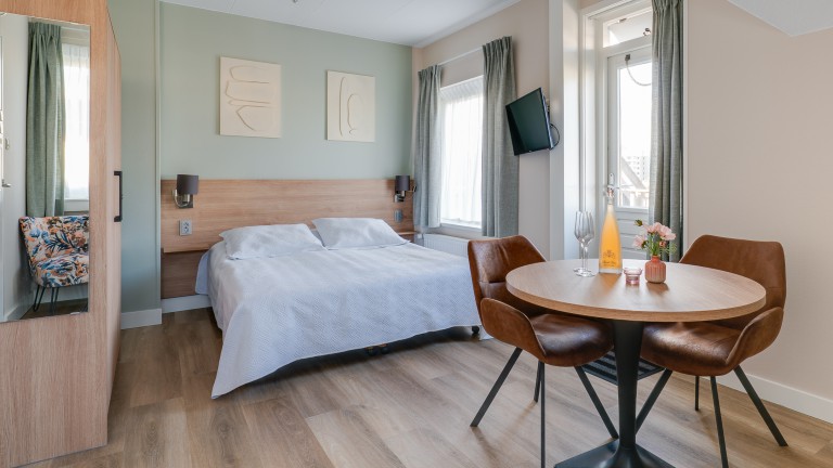 Studio met balkon - Appartementen Parkzicht