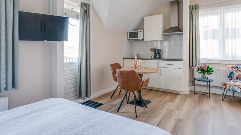 Studio met balkon - Appartementen Parkzicht