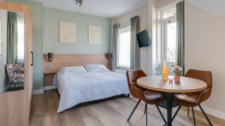 Studio met balkon - Appartementen Parkzicht