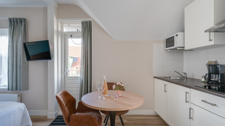 Studio met balkon - Appartementen Parkzicht